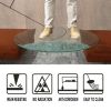 36" Inch Round Tempered Glass Table Top Clear Glass 1/4'' Inch Thick Round Polished Edge