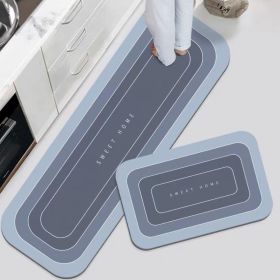 Door Doormat Carpet Strip Suit Wholesale (Option: Gradient Blue-50x160)